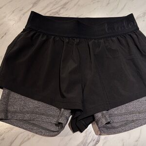 Lululemon running shorts. Size 6. NWOT